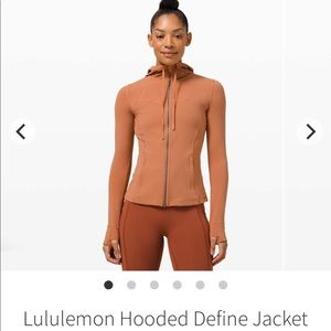 Lululemon Hooded Define Jacket